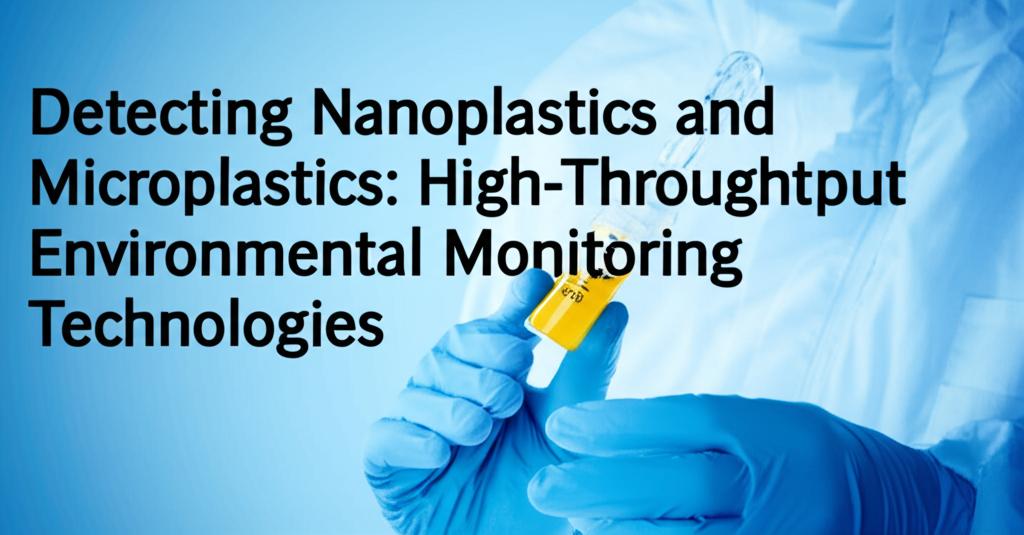 Detecting Nanoplastics and Microplastics: High-Throughput Environmental Monitoring Technologies