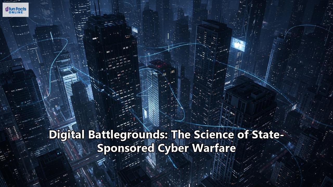 Digital Battlegrounds: The Science of State-Sponsored Cyber Warfare