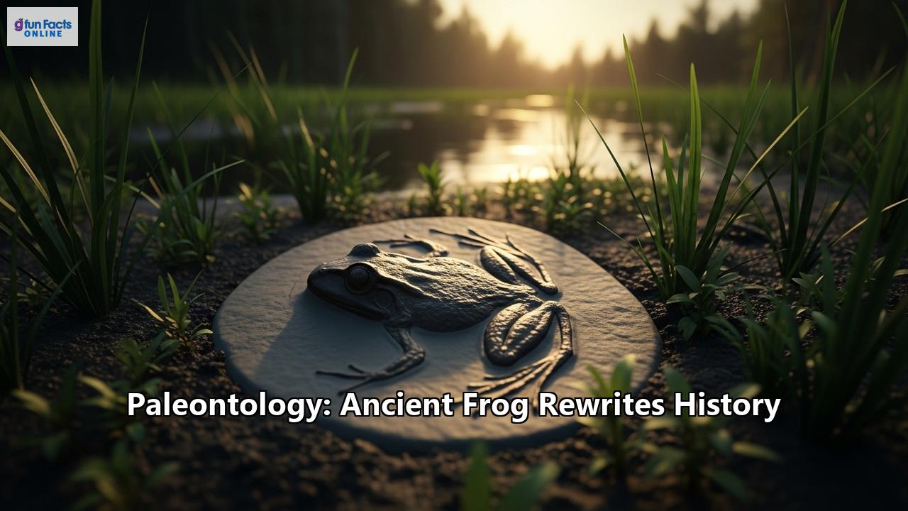 Paleontology: Ancient Frog Rewrites History