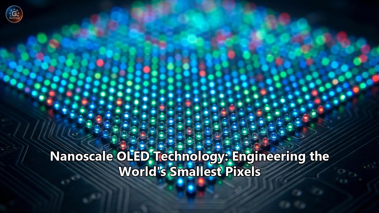 Nanoscale OLED Technology: Engineering the World's Smallest Pixels