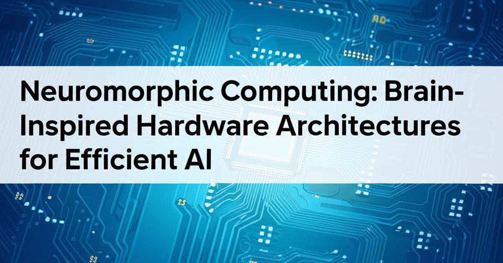 Neuromorphic Computing: Brain-Inspired Hardware Architectures for Efficient AI
