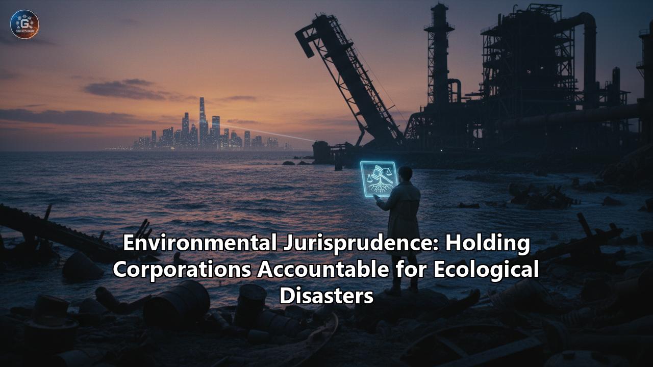 Environmental Jurisprudence: Holding Corporations Accountable for Ecological Disasters