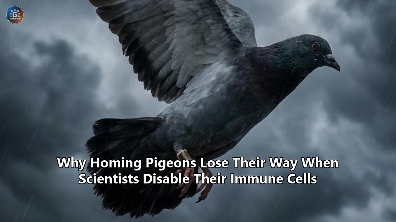 Why Homing Pigeons Lose Their Way When Scientists Disable Their Immune Cells