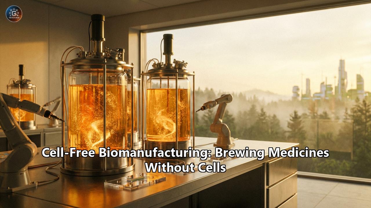 Cell-Free Biomanufacturing: Brewing Medicines Without Cells