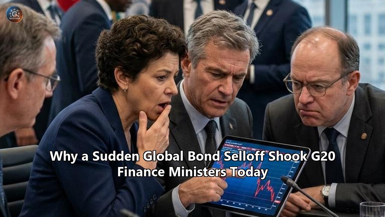 Why a Sudden Global Bond Selloff Shook G20 Finance Ministers Today