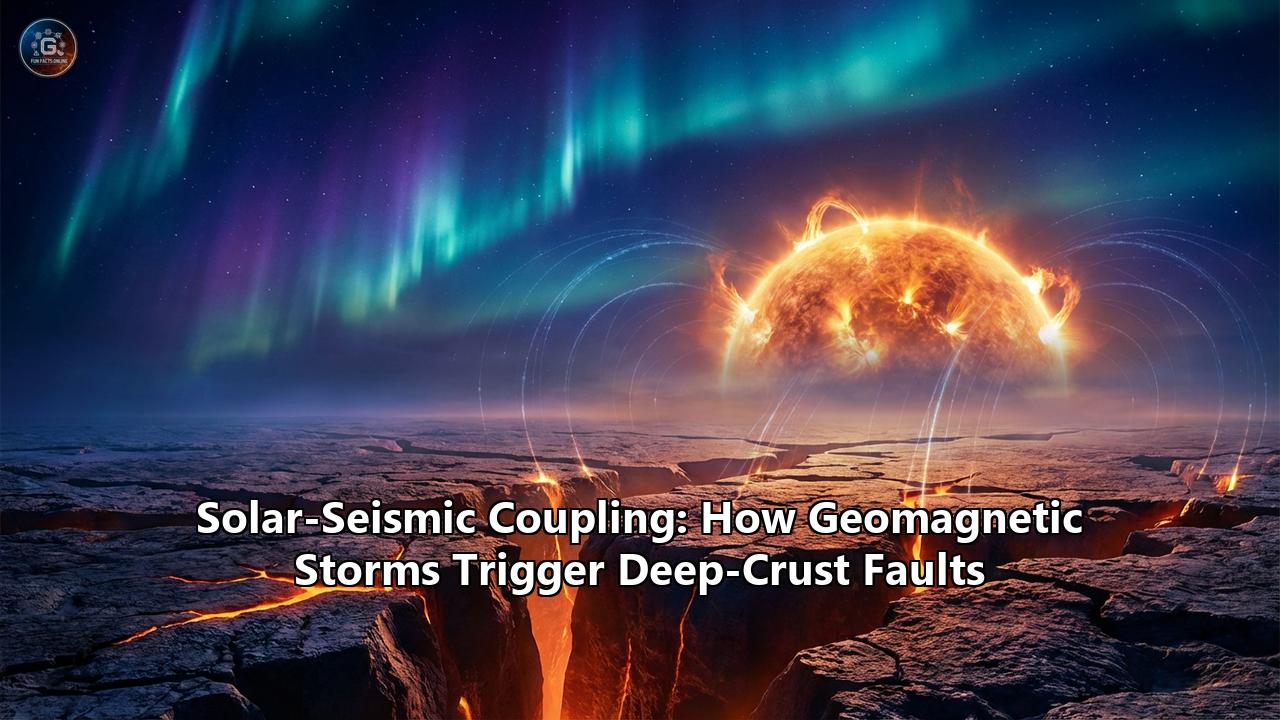 Solar-Seismic Coupling: How Geomagnetic Storms Trigger Deep-Crust Faults