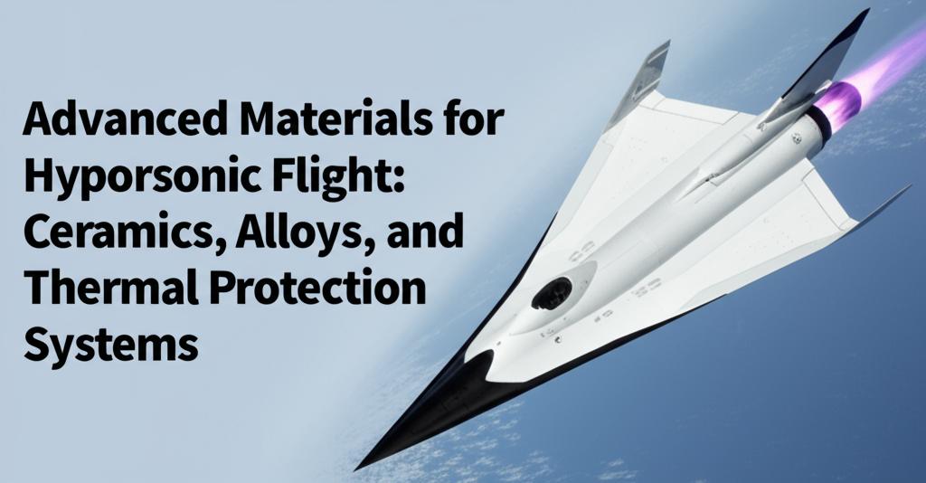 Advanced Materials for Hypersonic Flight: Ceramics, Alloys, and Thermal Protection Systems