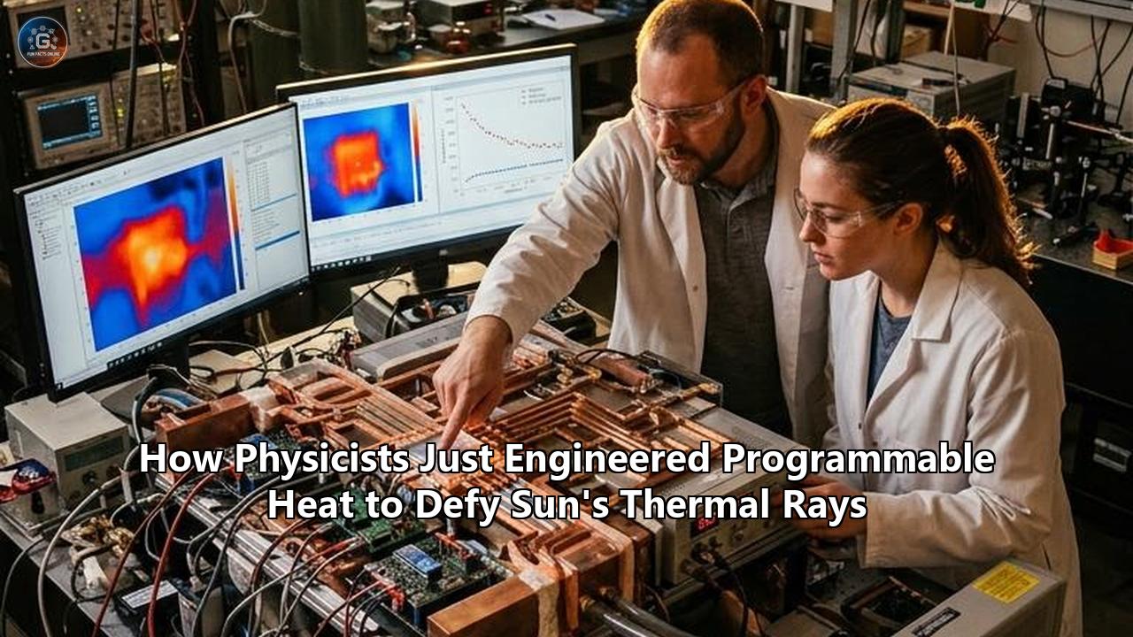How Physicists Just Engineered Programmable Heat to Defy Sun's Thermal Rays