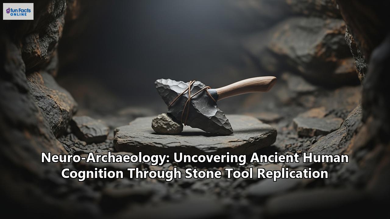 Neuro-Archaeology: Uncovering Ancient Human Cognition Through Stone Tool Replication