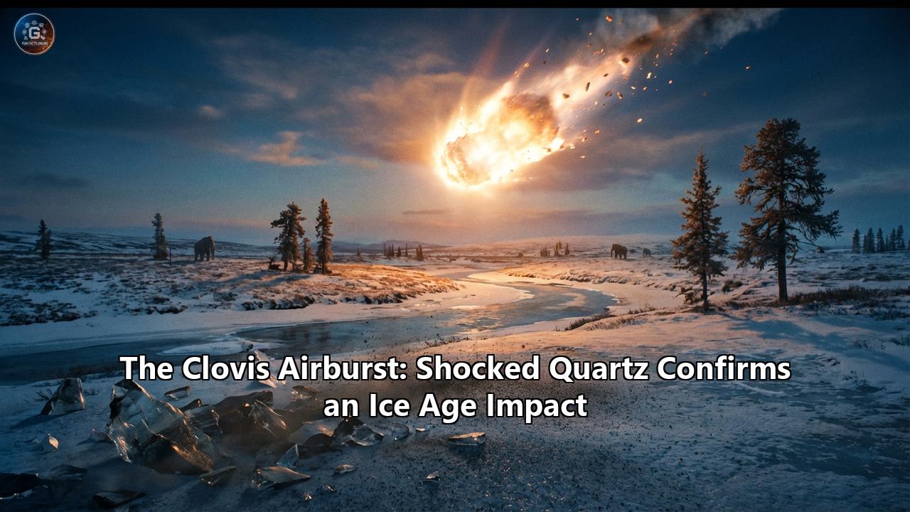 The Clovis Airburst: Shocked Quartz Confirms an Ice Age Impact