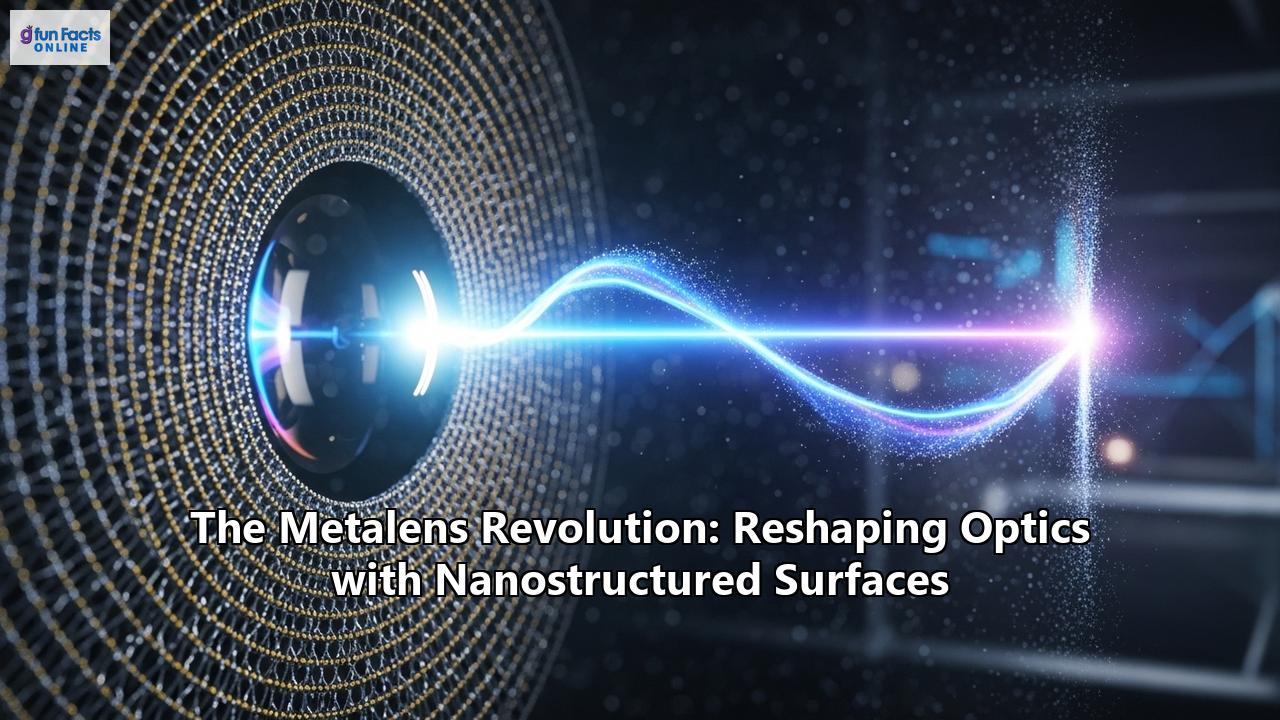 The Metalens Revolution: Reshaping Optics with Nanostructured Surfaces