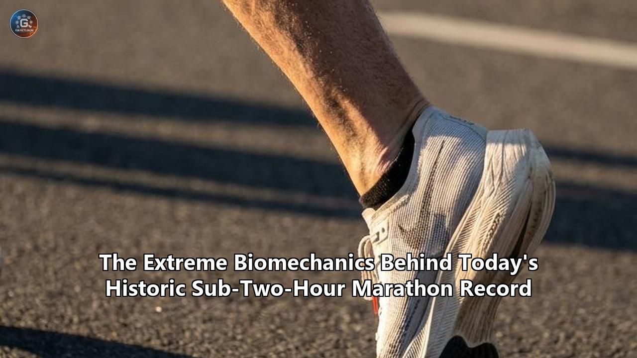 The Extreme Biomechanics Behind Today's Historic Sub-Two-Hour Marathon Record