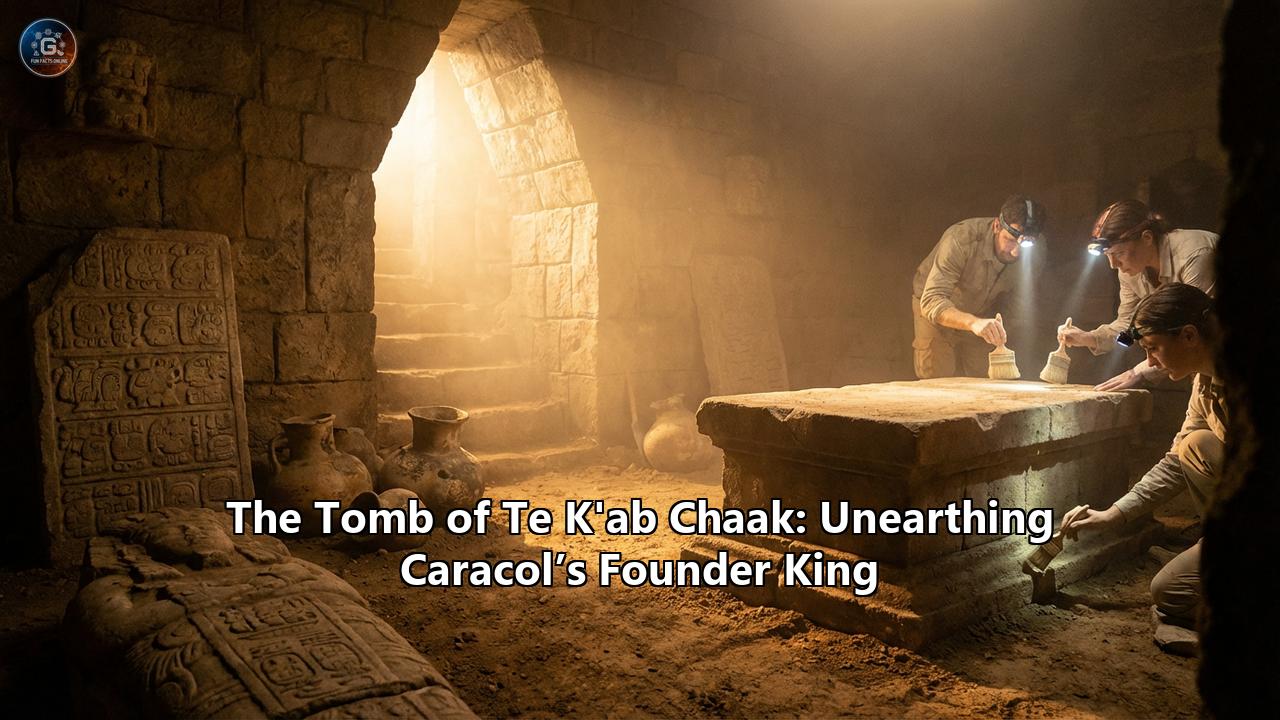 The Tomb of Te K'ab Chaak: Unearthing Caracol’s Founder King