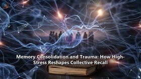 Memory Consolidation and Trauma: How High-Stress Reshapes Collective Recall