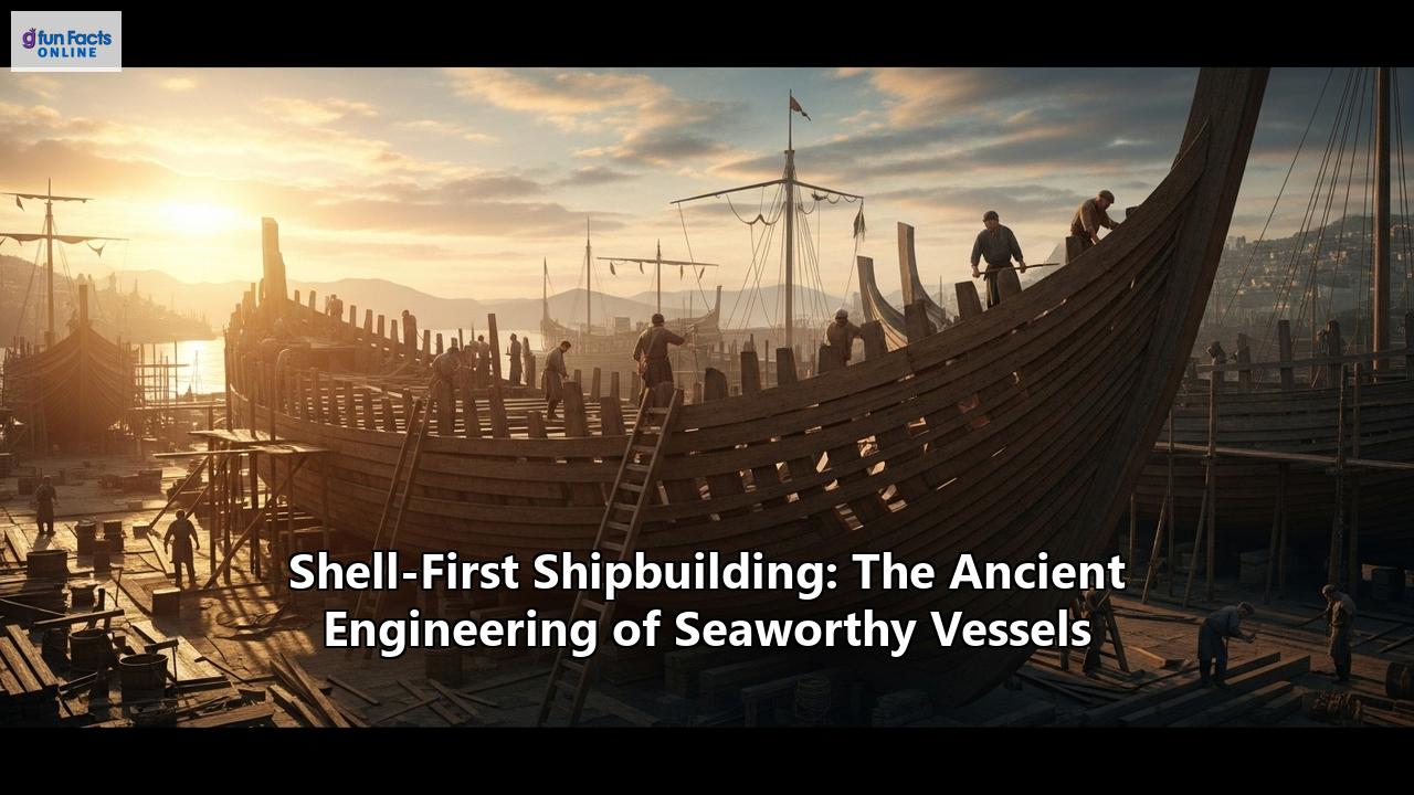 Shell-First Shipbuilding: The Ancient Engineering of Seaworthy Vessels