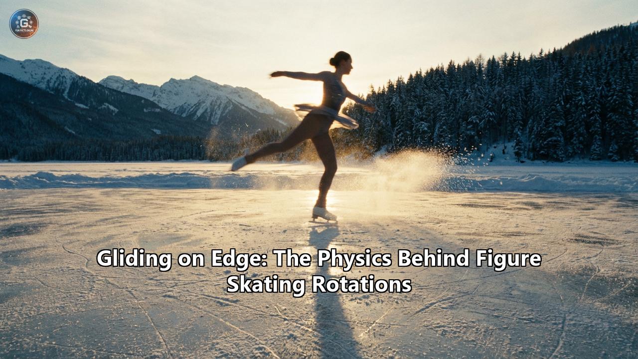 Gliding on Edge: The Physics Behind Figure Skating Rotations
