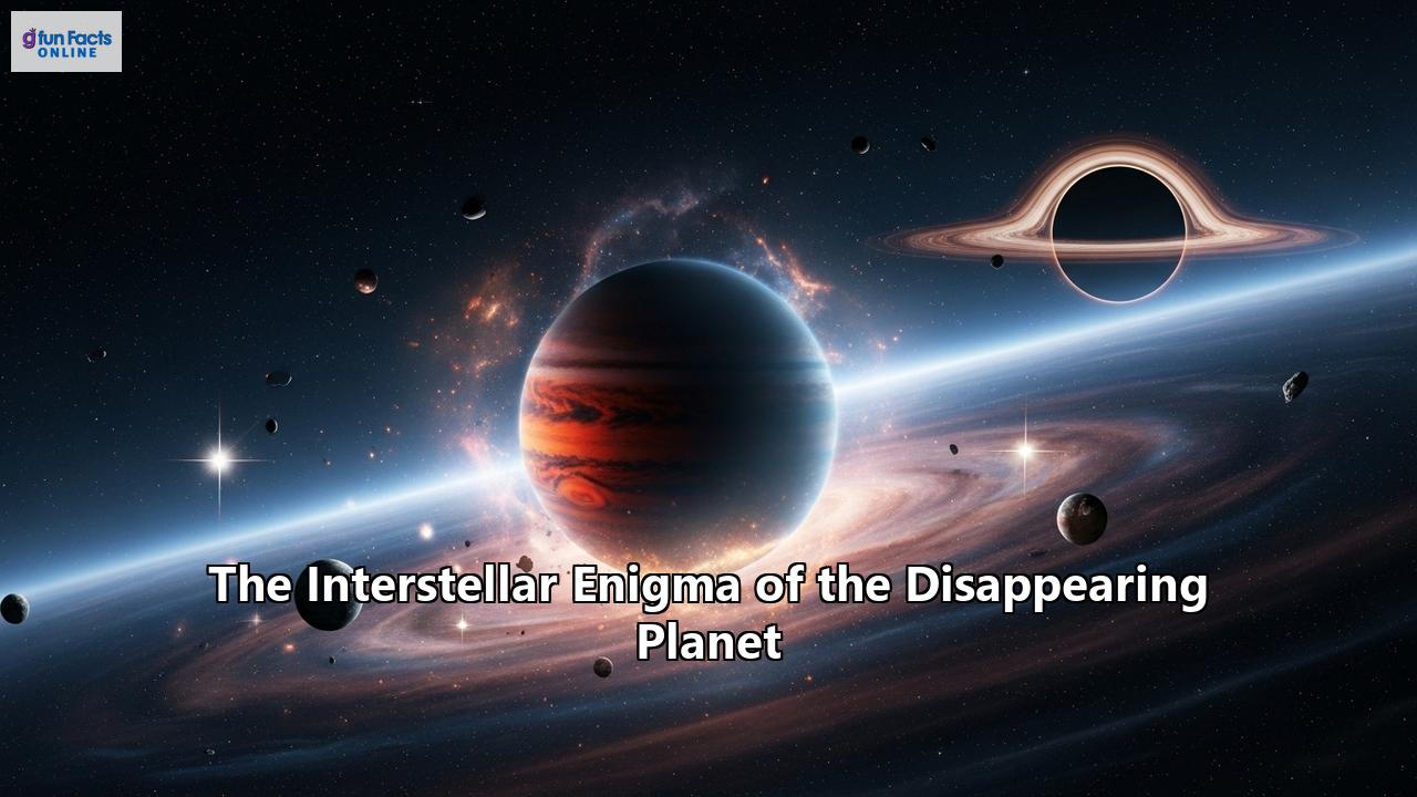 The Interstellar Enigma of the Disappearing Planet