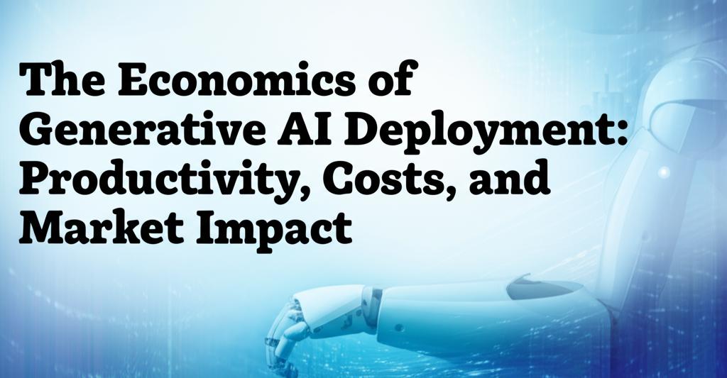 The Economics of Generative AI Deployment: Productivity, Costs, and Market Impact