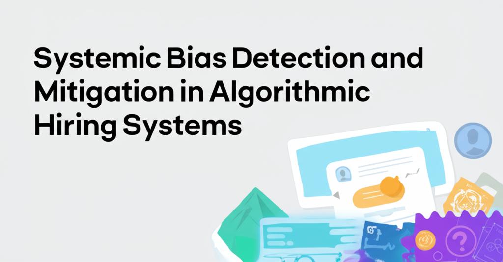 Systemic Bias Detection and Mitigation in Algorithmic Hiring Systems