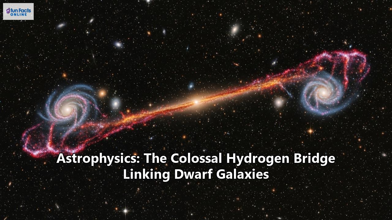 Astrophysics: The Colossal Hydrogen Bridge Linking Dwarf Galaxies