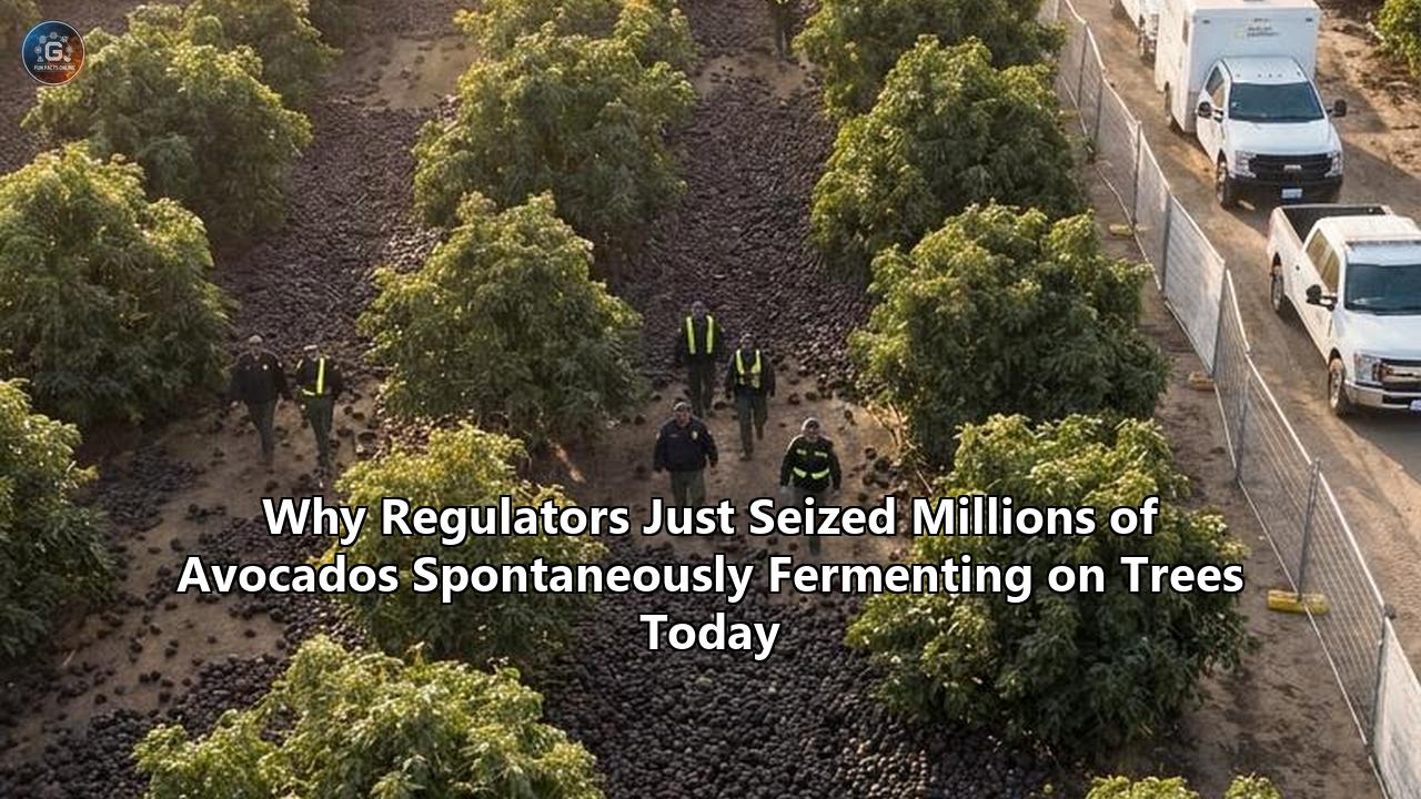 Why Regulators Just Seized Millions of Avocados Spontaneously Fermenting on Trees Today