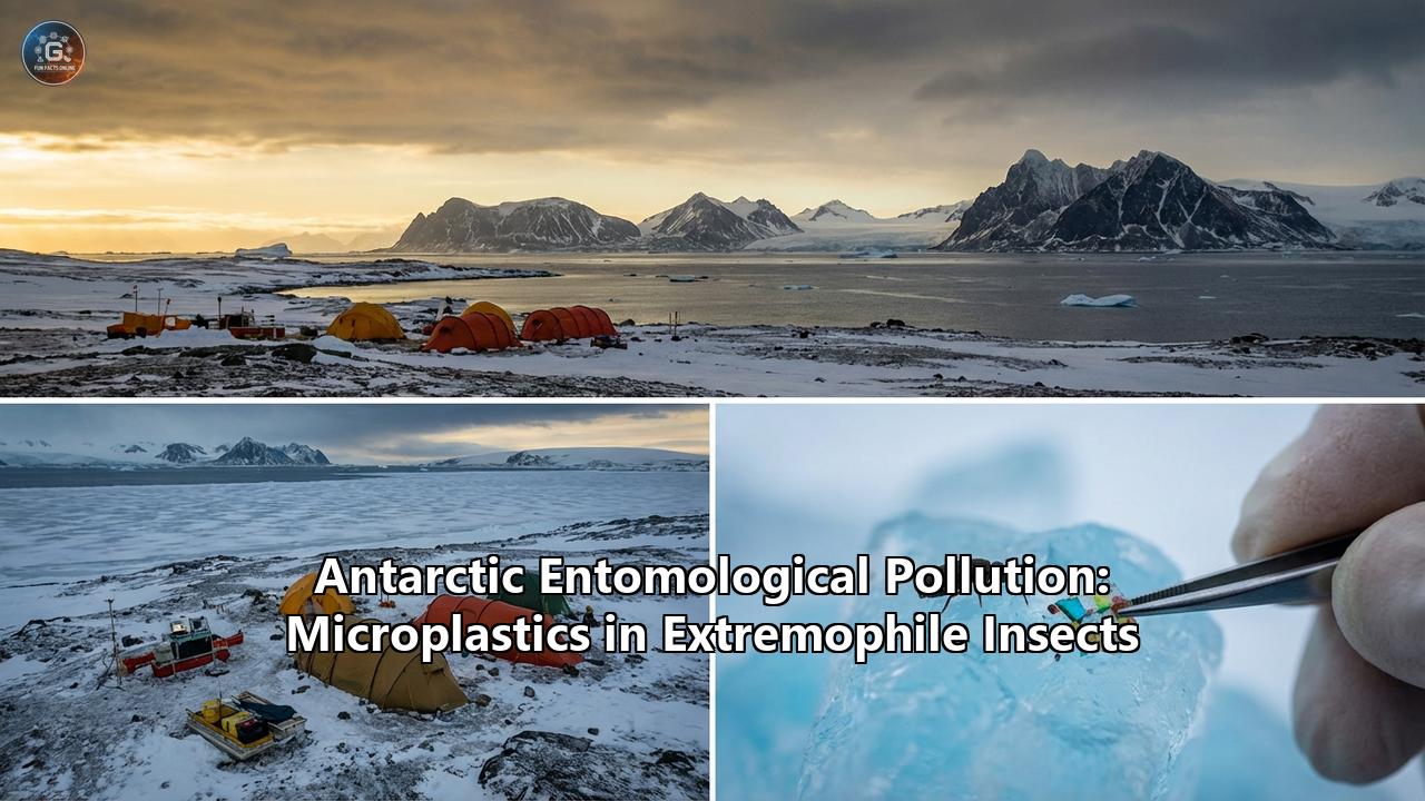 Antarctic Entomological Pollution: Microplastics in Extremophile Insects