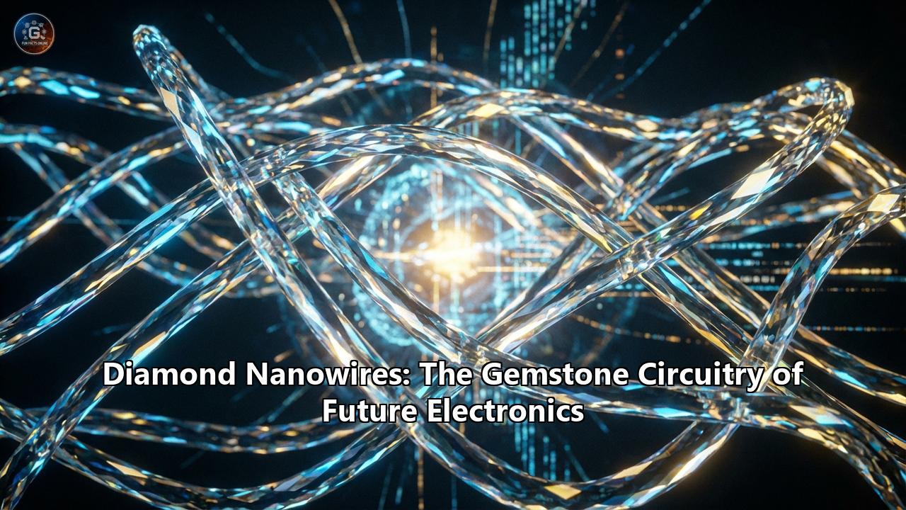 Diamond Nanowires: The Gemstone Circuitry of Future Electronics