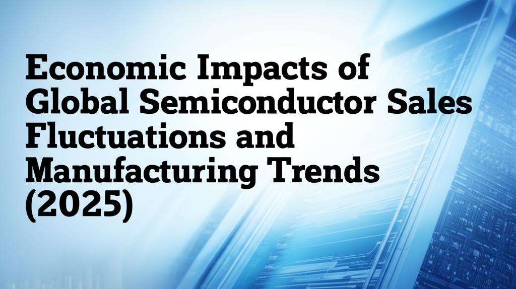 Economic Impacts of Global Semiconductor Sales Fluctuations and Manufacturing Trends (2025)