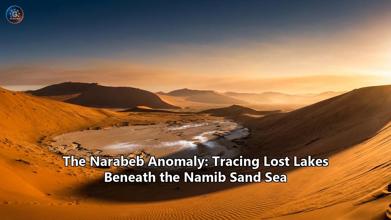 The Narabeb Anomaly: Tracing Lost Lakes Beneath the Namib Sand Sea