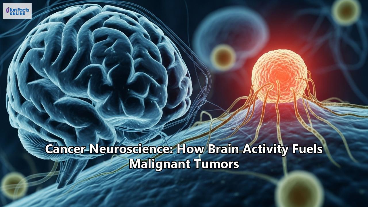Cancer Neuroscience: How Brain Activity Fuels Malignant Tumors