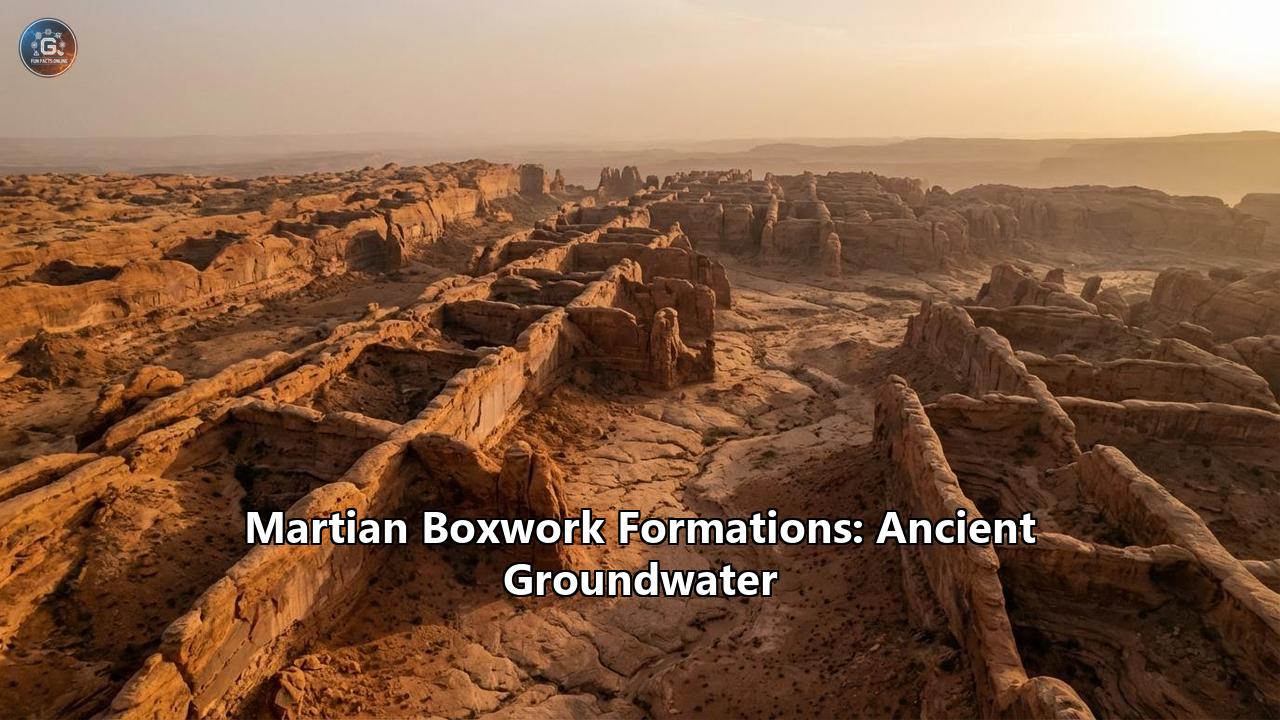 Martian Boxwork Formations: Ancient Groundwater
