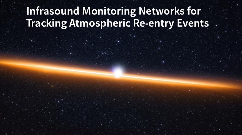 Infrasound Monitoring Networks for Tracking Atmospheric Re-entry Events
