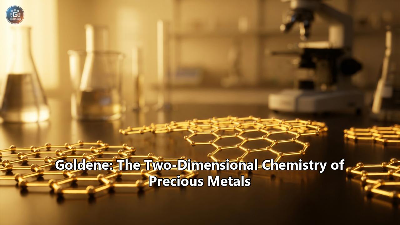 Goldene: The Two-Dimensional Chemistry of Precious Metals