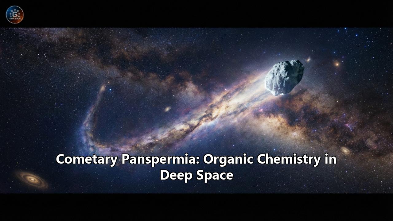 Cometary Panspermia: Organic Chemistry in Deep Space