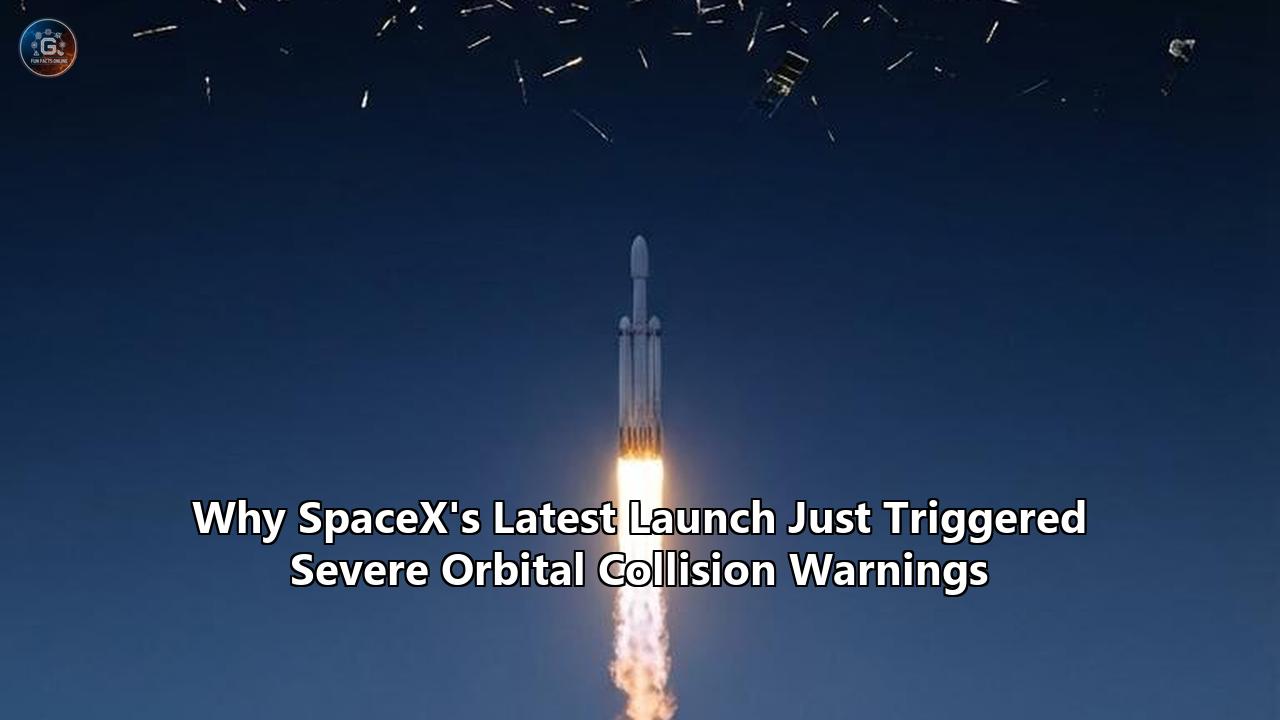 Why SpaceX's Latest Launch Just Triggered Severe Orbital Collision Warnings