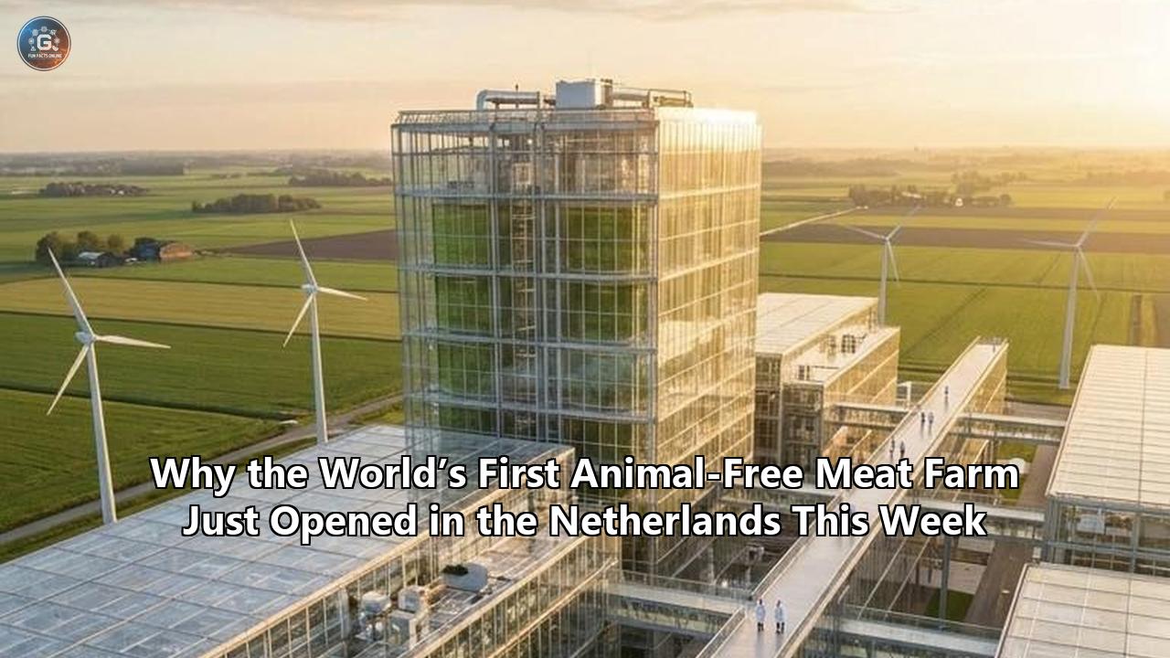 Why the World’s First Animal-Free Meat Farm Just Opened in the Netherlands This Week
