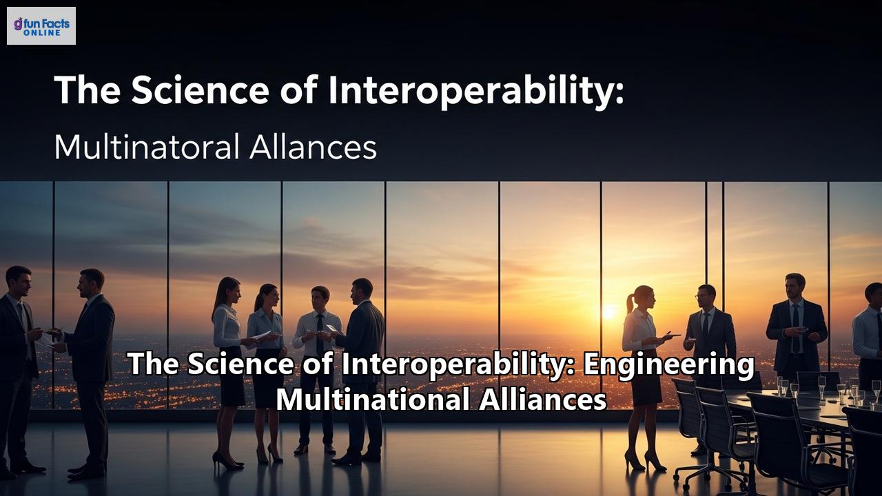 The Science of Interoperability: Engineering Multinational Alliances