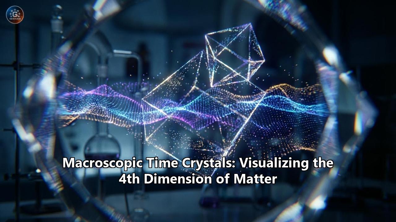 Macroscopic Time Crystals: Visualizing the 4th Dimension of Matter