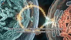How Circular RNA Molecules Secretly Let Genes Jump Between Unrelated Species