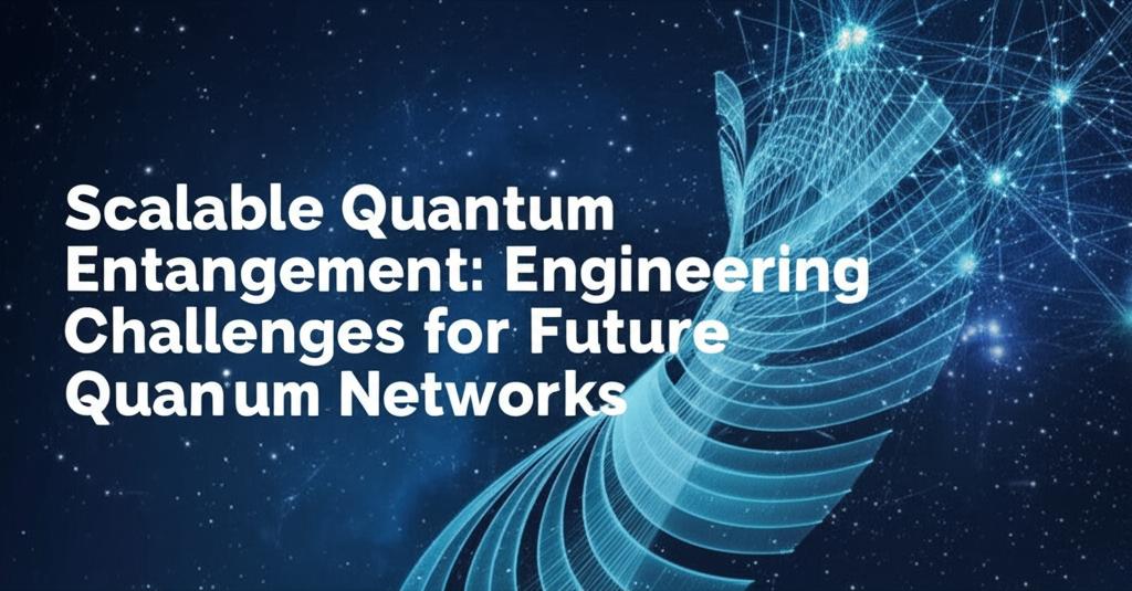 Scalable Quantum Entanglement: Engineering Challenges for Future Quantum Networks