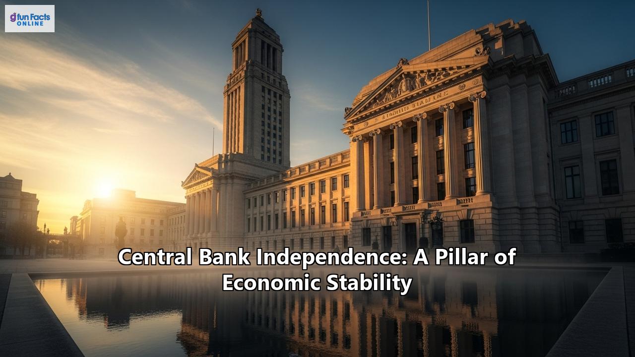 Central Bank Independence: A Pillar of Economic Stability