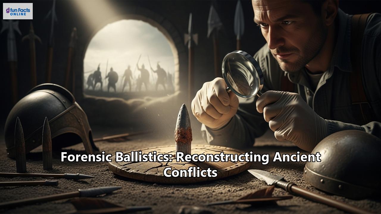 Forensic Ballistics: Reconstructing Ancient Conflicts