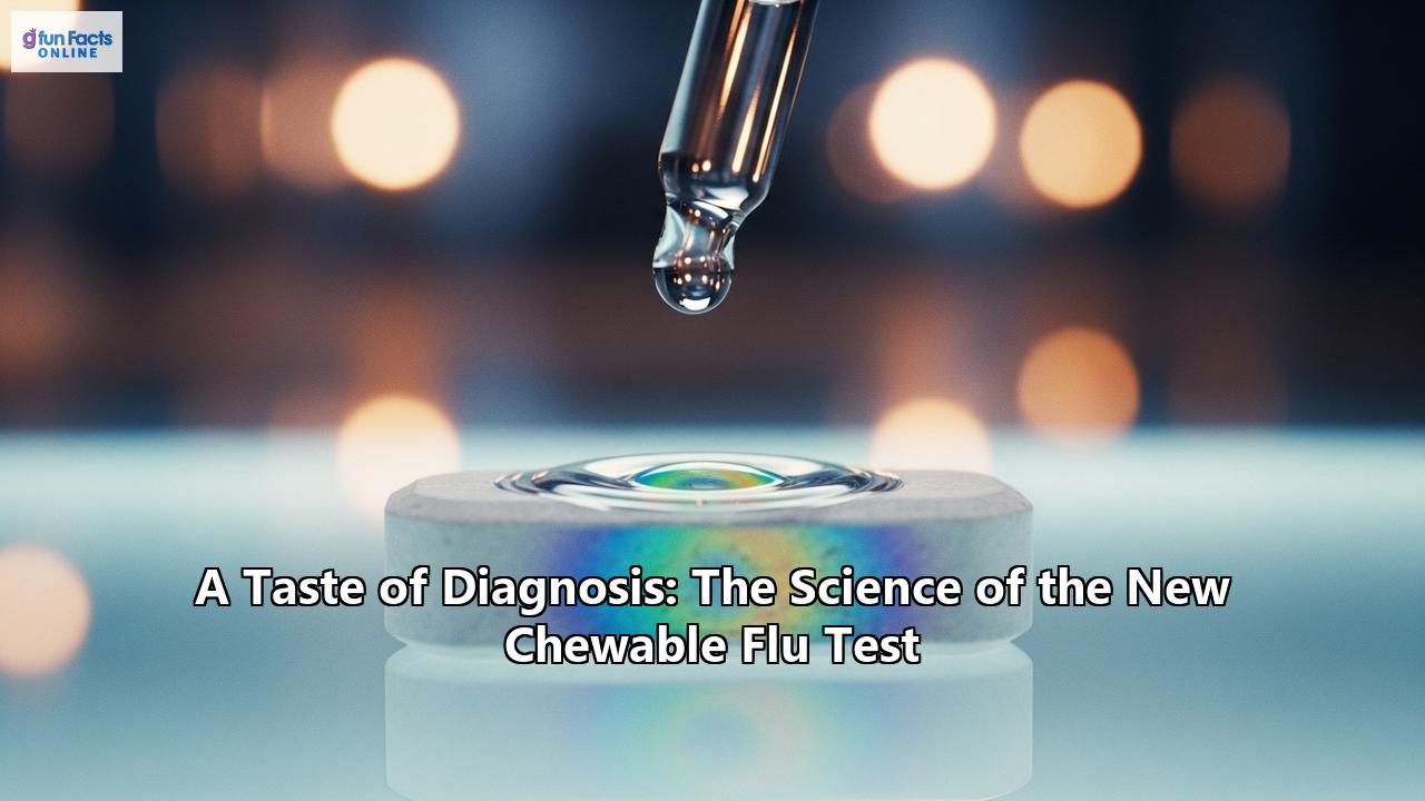 A Taste of Diagnosis: The Science of the New Chewable Flu Test