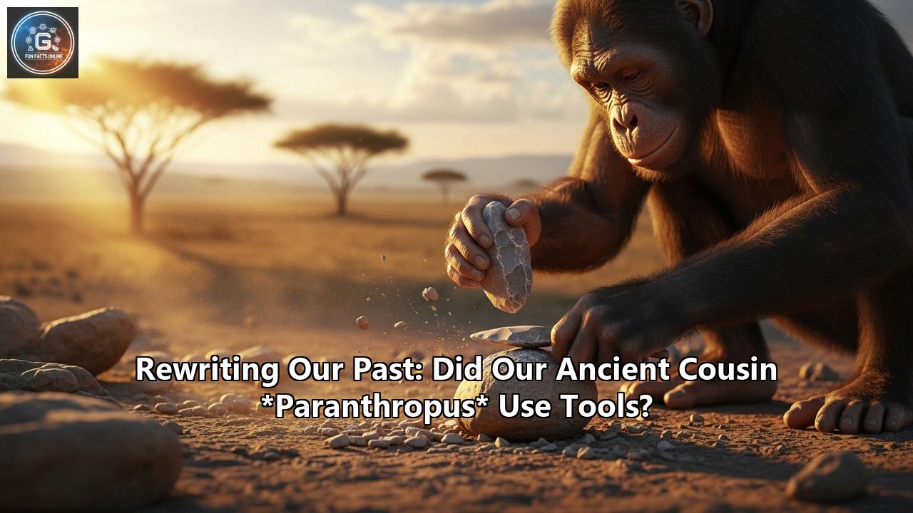 Rewriting Our Past: Did Our Ancient Cousin *Paranthropus* Use Tools?