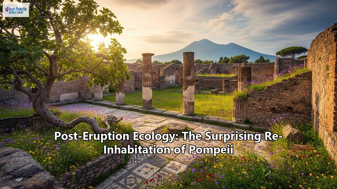 Post-Eruption Ecology: The Surprising Re-Inhabitation of Pompeii