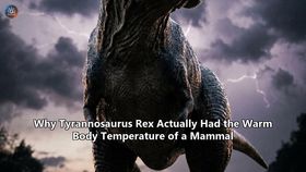 Why Tyrannosaurus Rex Actually Had the Warm Body Temperature of a Mammal