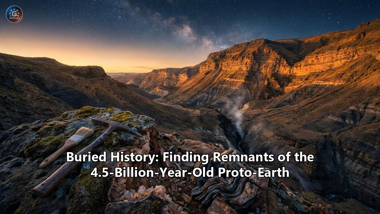 Buried History: Finding Remnants of the 4.5-Billion-Year-Old Proto-Earth