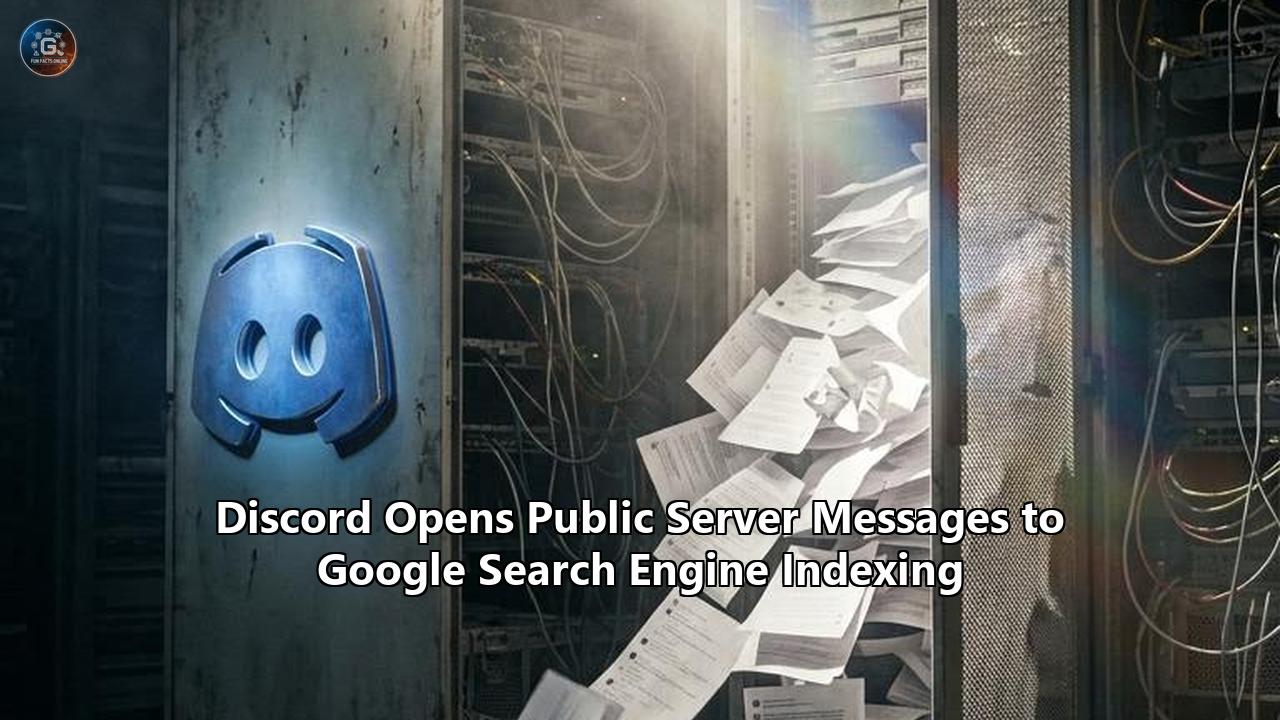 Discord Opens Public Server Messages to Google Search Engine Indexing