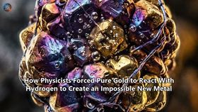 How Physicists Forced Pure Gold to React With Hydrogen to Create an Impossible New Metal