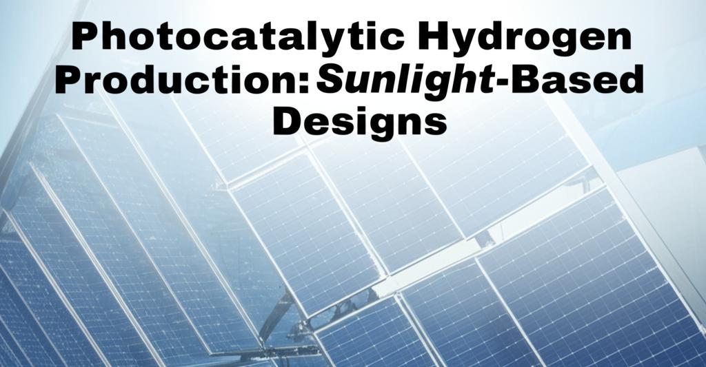 Photocatalytic Hydrogen Production: Sunlight-Based Reactor Designs